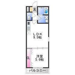 アート長瀬Aの物件間取画像